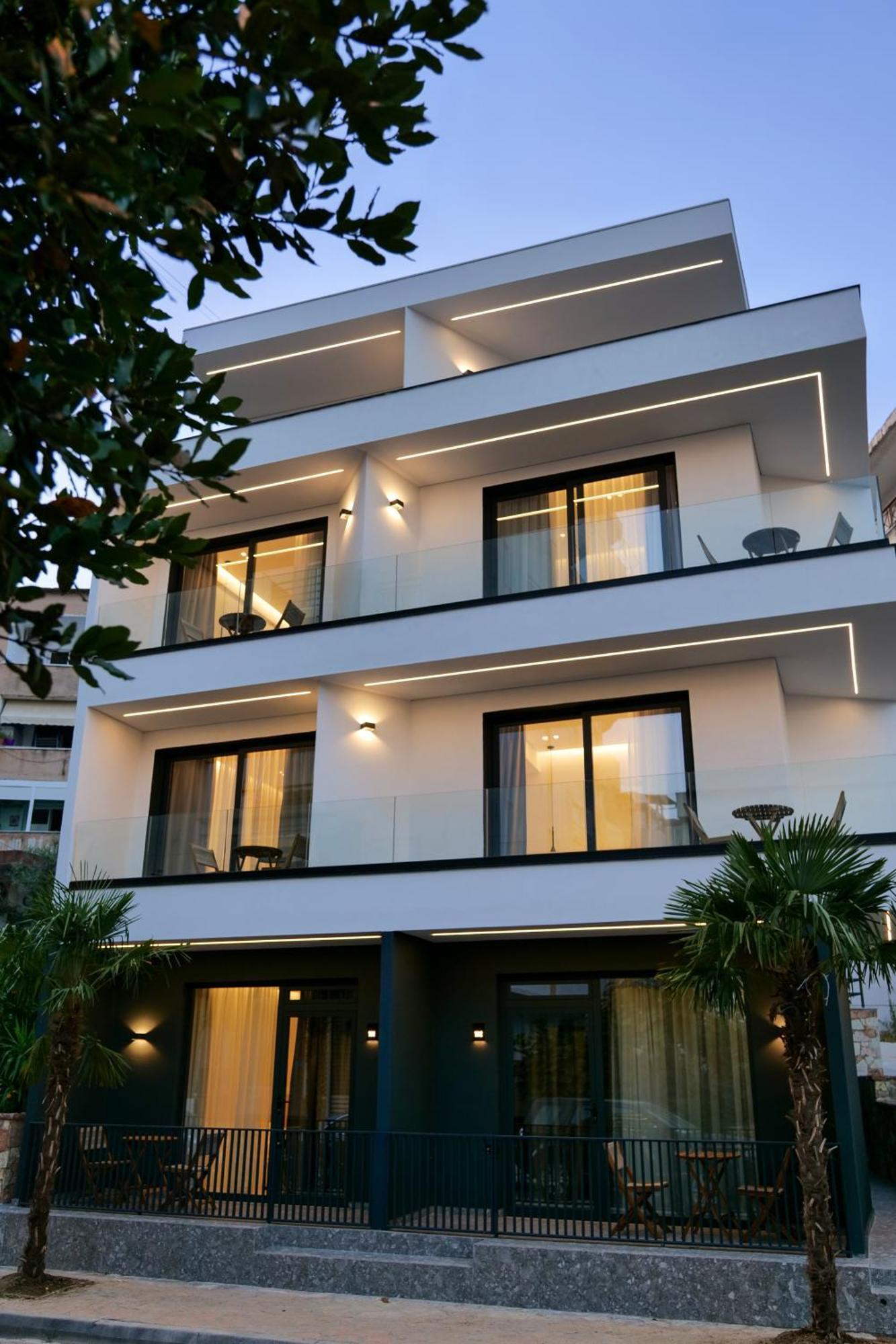 Austin Boutique Hotel Sarandë Eksteriør billede