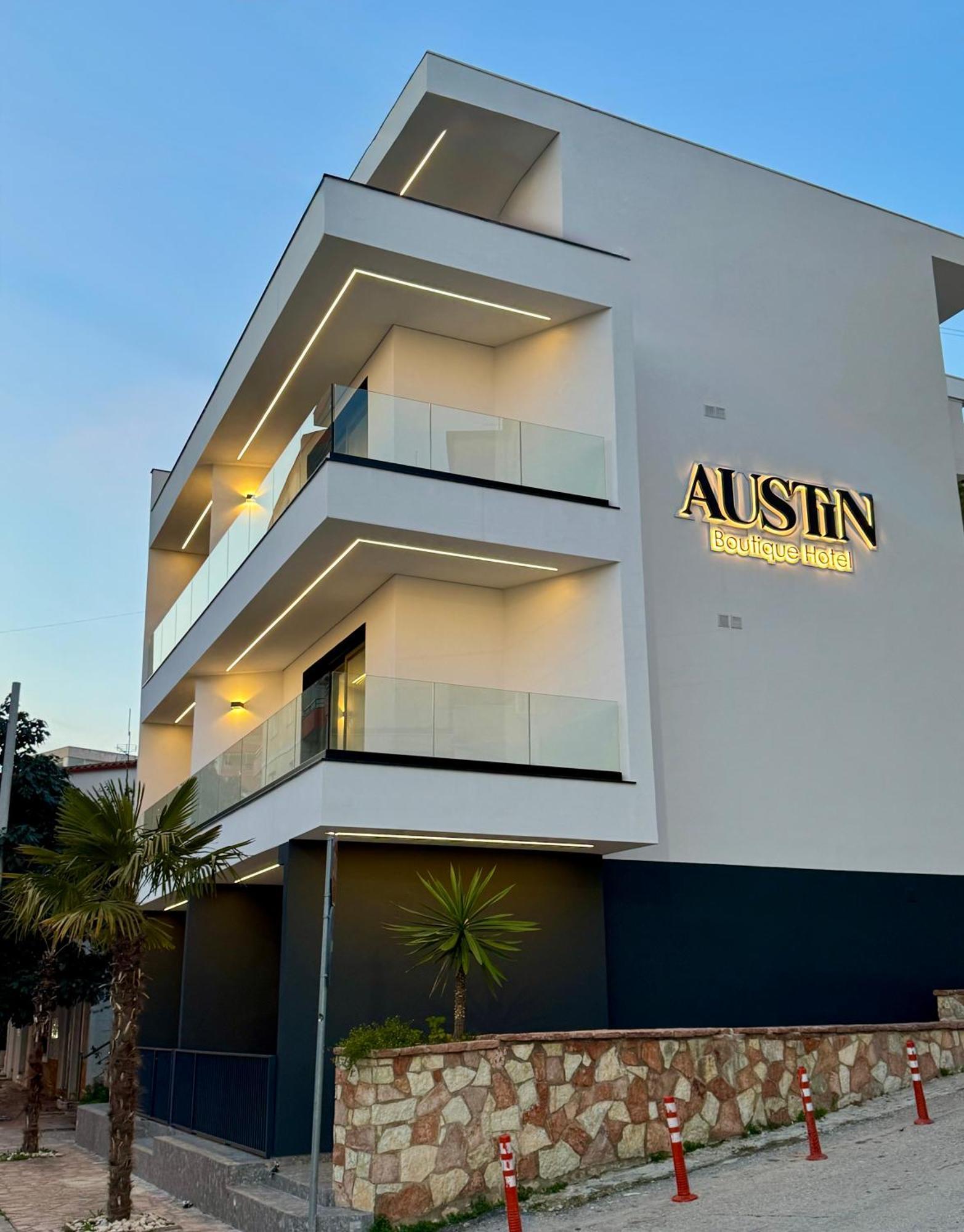 Austin Boutique Hotel Sarandë Eksteriør billede
